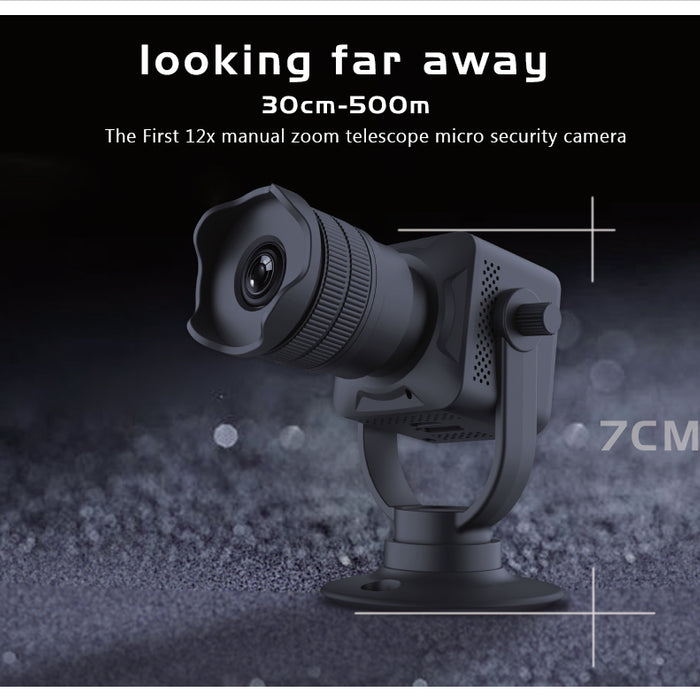 The first 12X manual Zoom telescope surveillance camera T6 Coming Soon