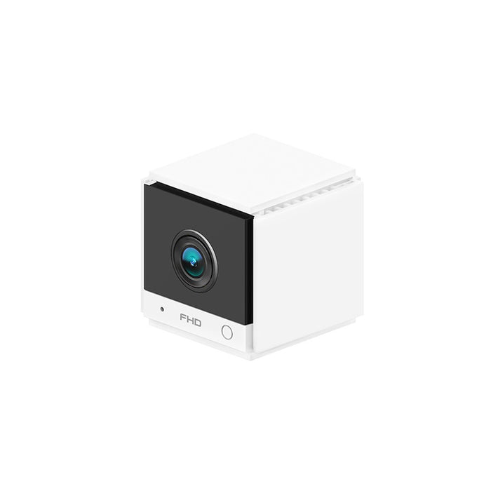 Camsoy S20 ブラック ミニ コンパクト セキュリティ カメラ 双方向トーク モーション検知 アラーム バッテリー カメラ
